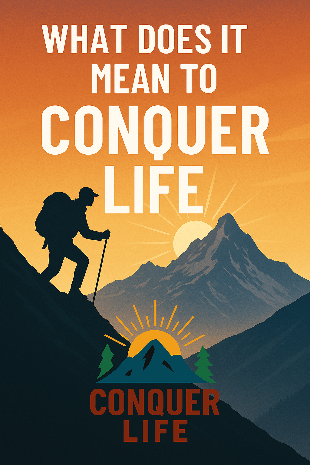 What does it mean to Conquer&nbsp;Life?